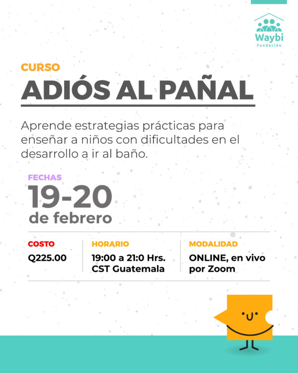 Curso adiós al pañal